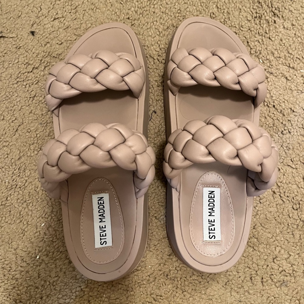 Steve Madden braided sandals